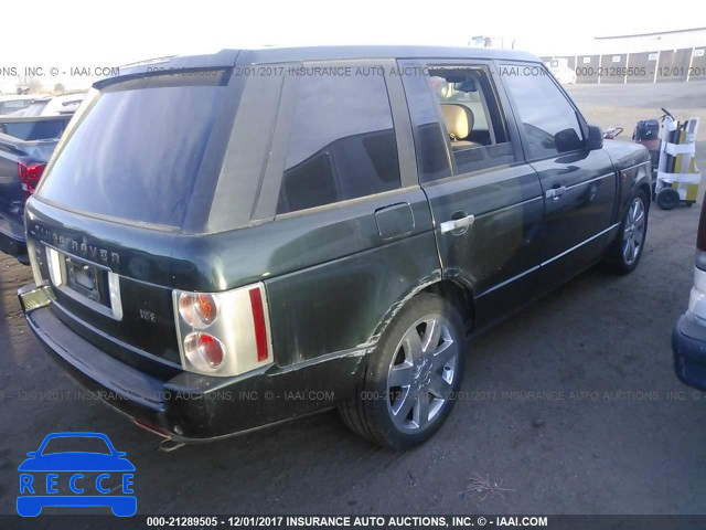 2004 LAND ROVER RANGE ROVER HSE SALME11424A174543 зображення 3