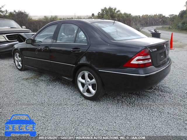 2006 Mercedes-benz C 350 WDBRF56HX6F749229 image 2