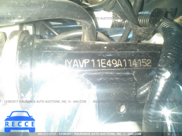 2009 Yamaha XVS1100 A JYAVP11E49A114152 зображення 9