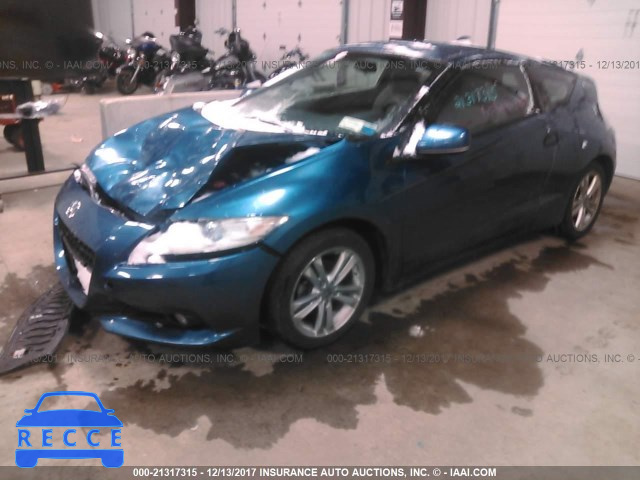 2012 Honda CR-Z EX JHMZF1C65CS001213 image 1