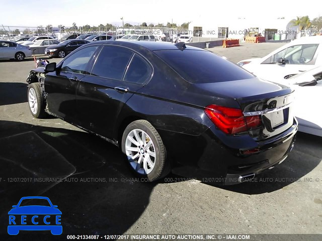 2013 BMW 750 I WBAYA8C52DD227952 image 2