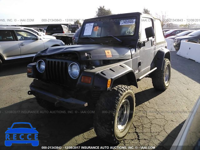 2002 JEEP WRANGLER / TJ SPORT 1J4FA49S02P755298 зображення 1