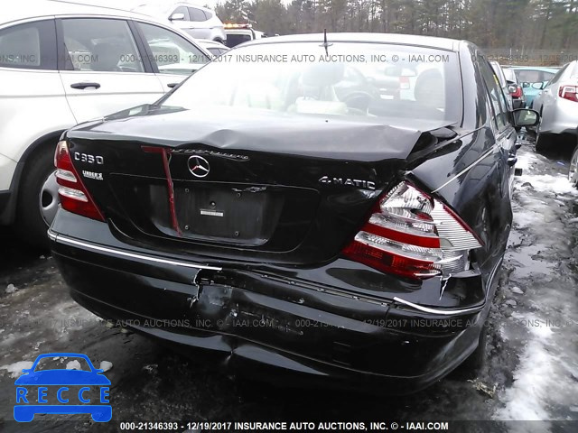 2006 Mercedes-benz C 350 4MATIC WDBRF87H16F733999 image 5