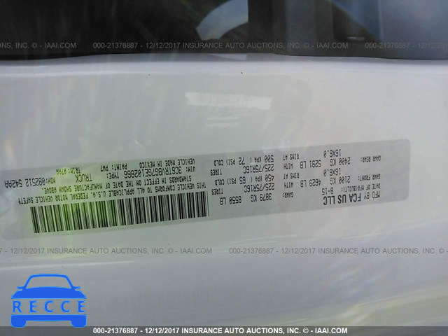 2016 RAM Promaster 1500 1500 HIGH 3C6TRVBG7GE102866 image 8