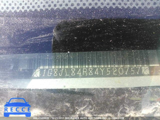 2004 Saturn LW300 LEVEL 3 1G8JL84R84Y520757 image 8