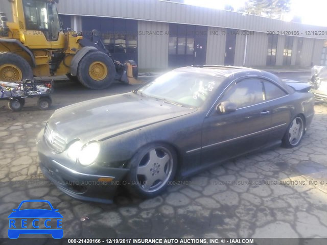 2002 Mercedes-benz CL 55 AMG WDBPJ73J52A029627 image 1