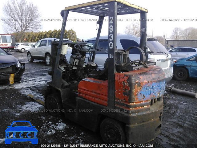 1998 TOYOTA FORKLIFT 5FGC25 зображення 2