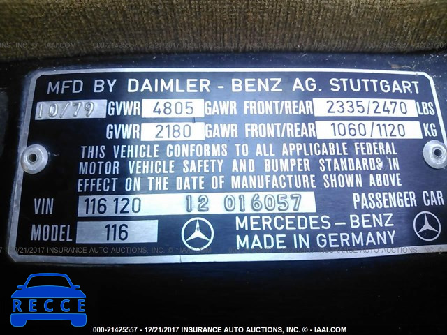 1980 MERCEDES-BENZ 240 11612012016057 Bild 8