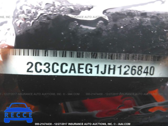 2018 CHRYSLER 300 LIMITED 2C3CCAEG1JH126840 image 8