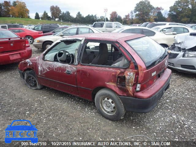 1992 GEO METRO LSI 2C1MR2463N6751378 image 2