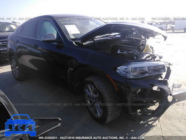 2017 BMW X6 XDRIVE35I 5UXKU2C58H0N85453 зображення 0