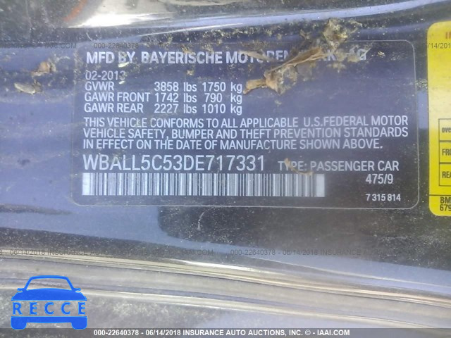 2013 BMW Z4 SDRIVE28I WBALL5C53DE717331 зображення 8