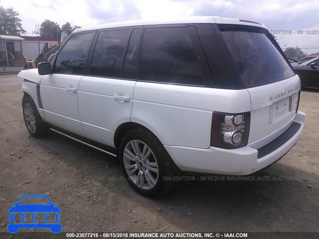 2012 LAND ROVER RANGE ROVER HSE LUXURY SALMF1D46CA392895 image 2