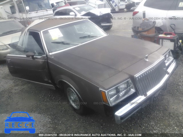 1983 BUICK REGAL LIMITED 1G4AM4747DH999972 image 0