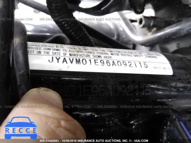2006 YAMAHA XVS65 A JYAVM01E96A092115 image 9