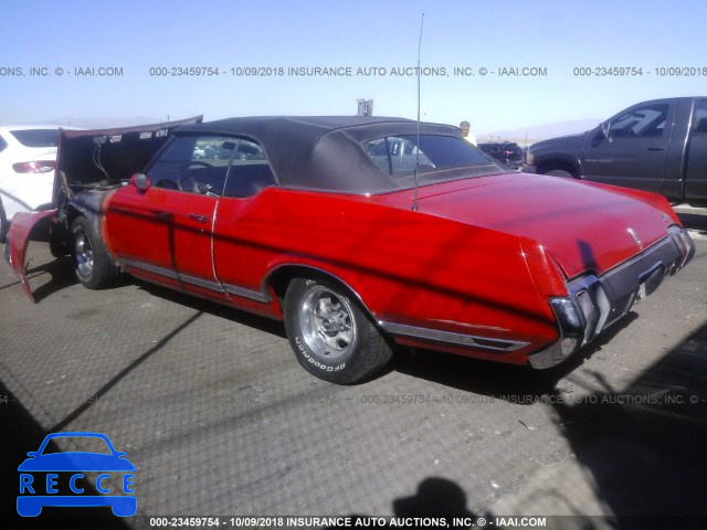 1970 OLDSMOBILE CUTLASS 342670E168084 зображення 2