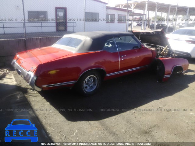 1970 OLDSMOBILE CUTLASS 342670E168084 зображення 3