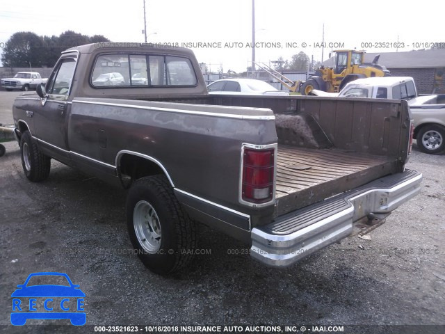 1989 DODGE W-SERIES W150 1B7HM16Z7KS009658 image 2