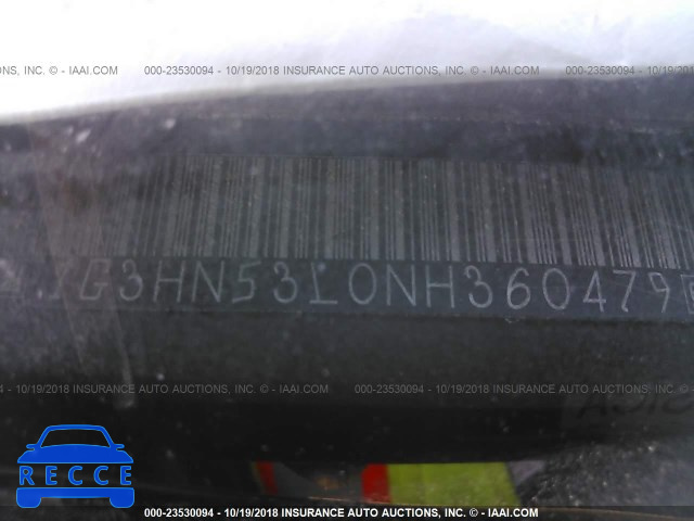 1992 OLDSMOBILE 88 ROYALE 1G3HN53L0NH360479 image 8