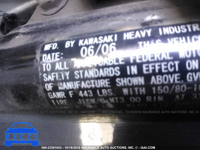 2007 KAWASAKI VN1600 D JKBVNKD127A011453 image 9