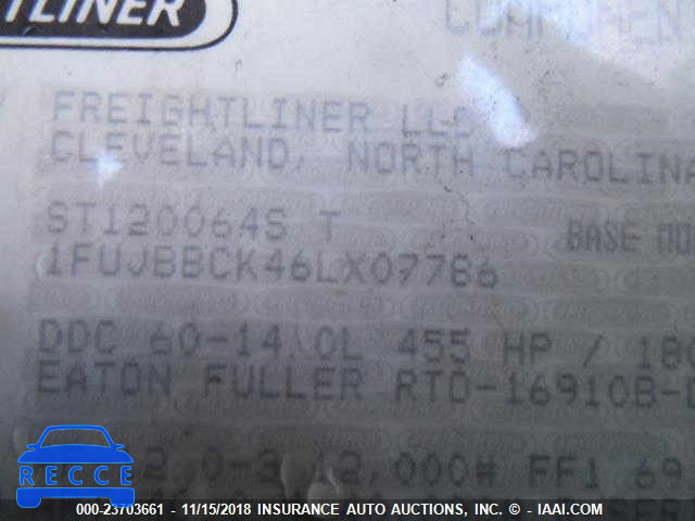 2006 FREIGHTLINER ST120 ST120 1FUJBBCK46LX07786 image 7
