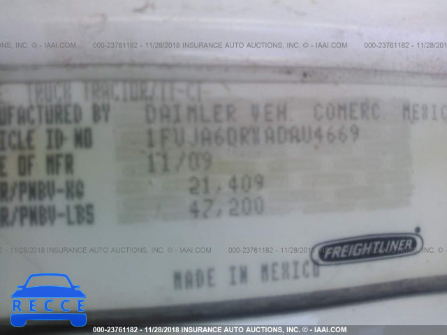 2010 FREIGHTLINER COLUMBIA COLUMBIA 1FUJA6DRXADAU4669 image 8