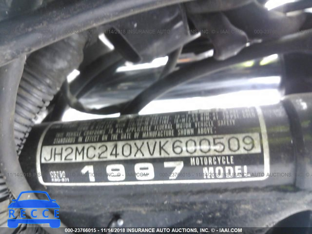 1997 HONDA CB250 JH2MC240XVK600509 Bild 9