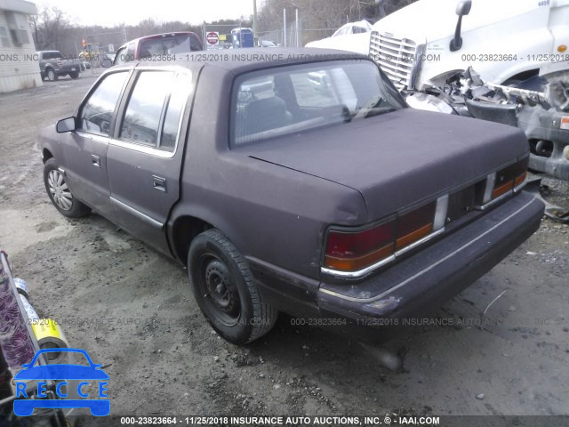 1992 DODGE SPIRIT 1B3XA46K4NF213230 image 2