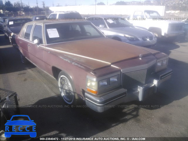 1985 CADILLAC FLEETWOOD BROUGHAM 1G6DW6988F9703297 image 0