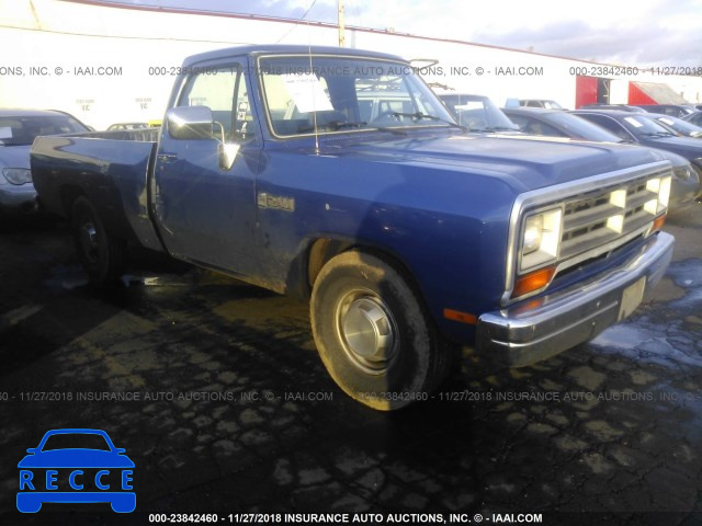 1990 DODGE D-SERIES D200/D250 1B7KE26Z0LS736005 зображення 0