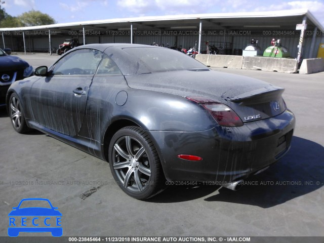 2007 LEXUS SC 430 JTHFN45Y579010304 image 2