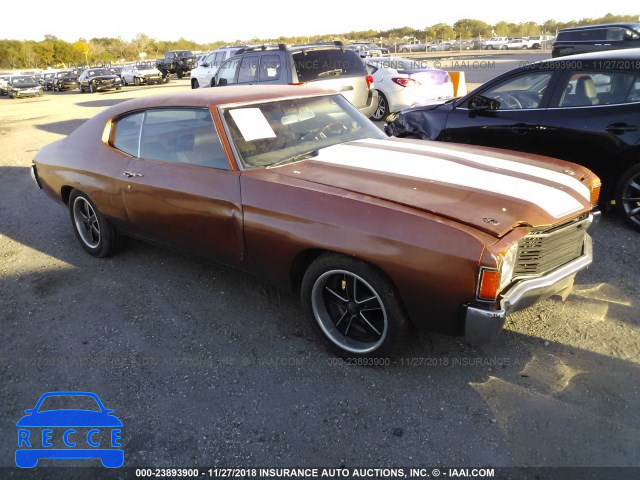 1972 CHEVROLET CHEVELLE 00001C37H2R534852 image 0