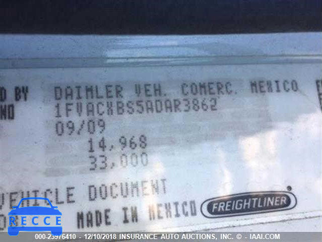 2010 FREIGHTLINER M2 106 MEDIUM DUTY 1FVACXBS5ADAR3862 image 5