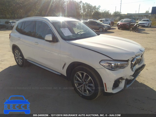 2019 BMW X3 SDRIVE30I 5UXTR7C54KLA48431 зображення 0