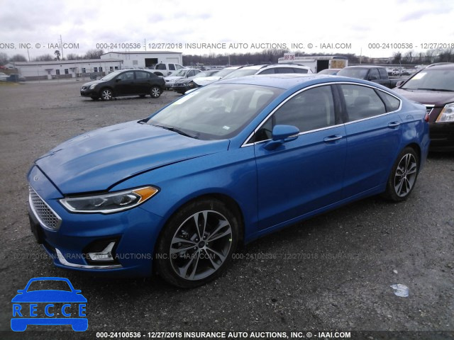 2019 FORD FUSION TITANIUM 3FA6P0D95KR139595 Bild 1