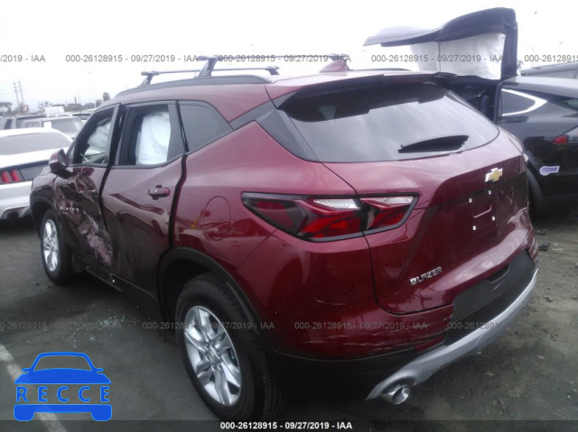 2019 CHEVROLET BLAZER 3LT 3GNKBDRS2KS692862 зображення 2