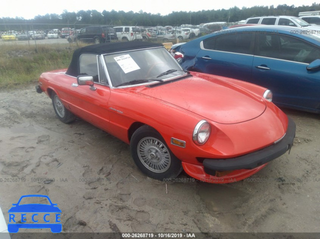 1981 ALFA ROMEO VELOCE 2000 SPIDER ZARBA5416B1012937 Bild 0