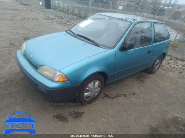 1992 SUZUKI SWIFT GA JS2AC35S1N5101071 зображення 1