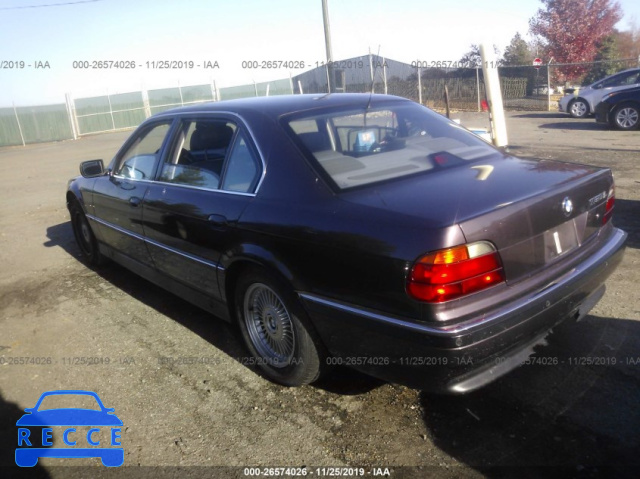 1996 BMW 750 IL WBAGK2320TDH67622 зображення 2