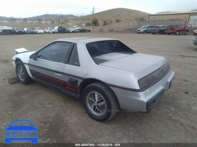 1985 PONTIAC FIERO SE 1G2PF37R8FP271928 image 2