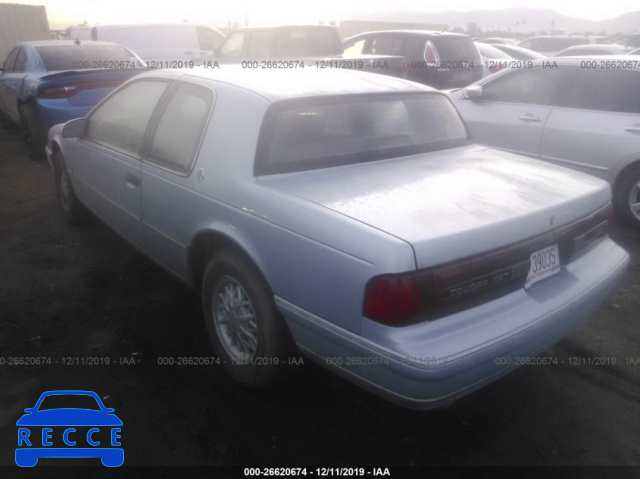 1993 MERCURY COUGAR XR7 1MEPM624XPH633914 image 2