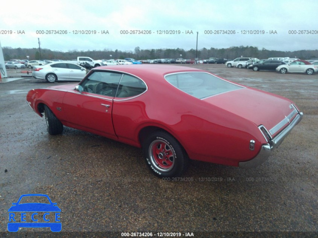 1969 OLDSMOBILE CUTLASS 336879Z135731 image 2