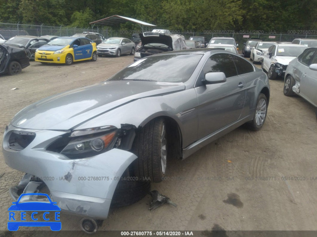 2004 BMW 6 SERIES 645CI WBAEH734X4B190208 зображення 1