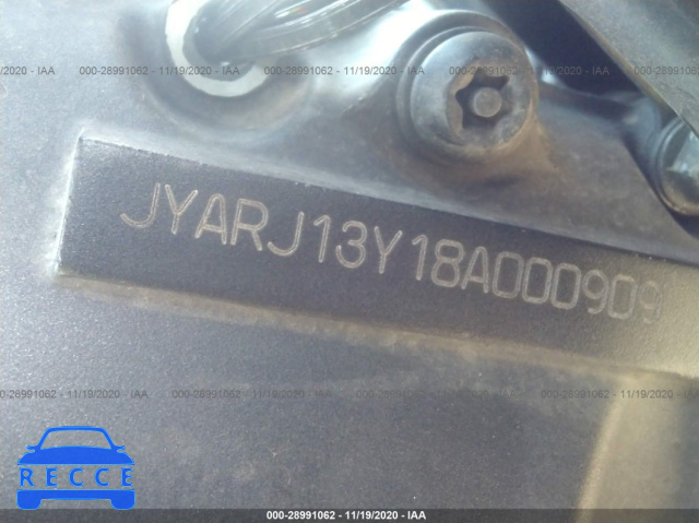 2008 YAMAHA FZ6 SHG JYARJ13Y18A000909 зображення 9