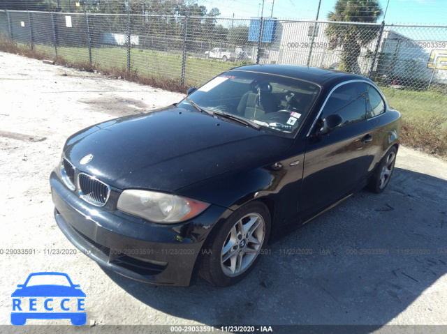 2009 BMW 1 SERIES 128I WBAUP73599VK76543 image 1