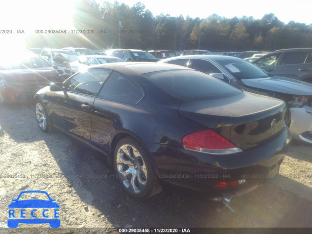 2005 BMW 6 SERIES 645CI WBAEH73455B192417 зображення 2