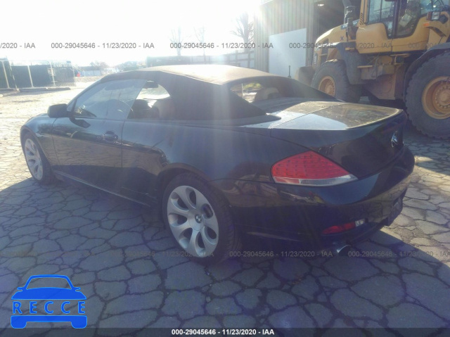 2006 BMW 6 SERIES 650CI WBAEK13496CN72273 зображення 2