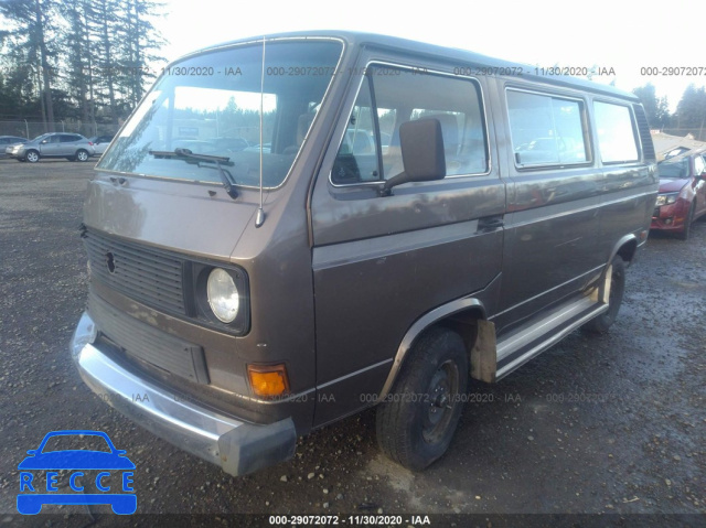 1985 VOLKSWAGEN VANAGON BUS WV2YB0252FH073324 Bild 1