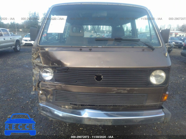 1985 VOLKSWAGEN VANAGON BUS WV2YB0252FH073324 Bild 5