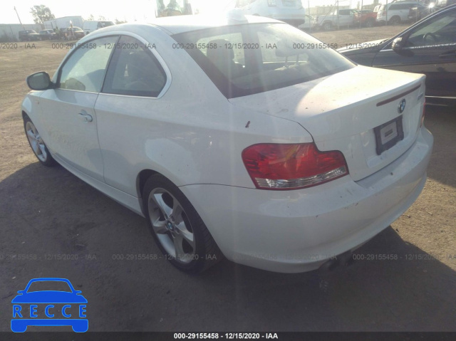 2011 BMW 1 SERIES 128I WBAUP9C55BVL90010 зображення 2